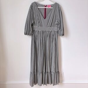Kate spade Gingham Maxi Dress